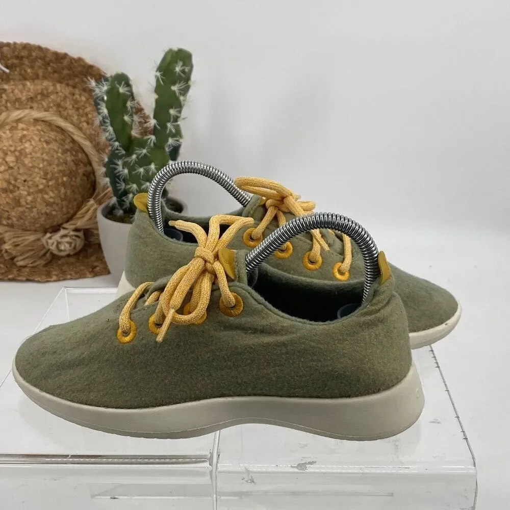 Allbirds Womens Wool‎ Runners Green Running Shoes Sneakers Size 8